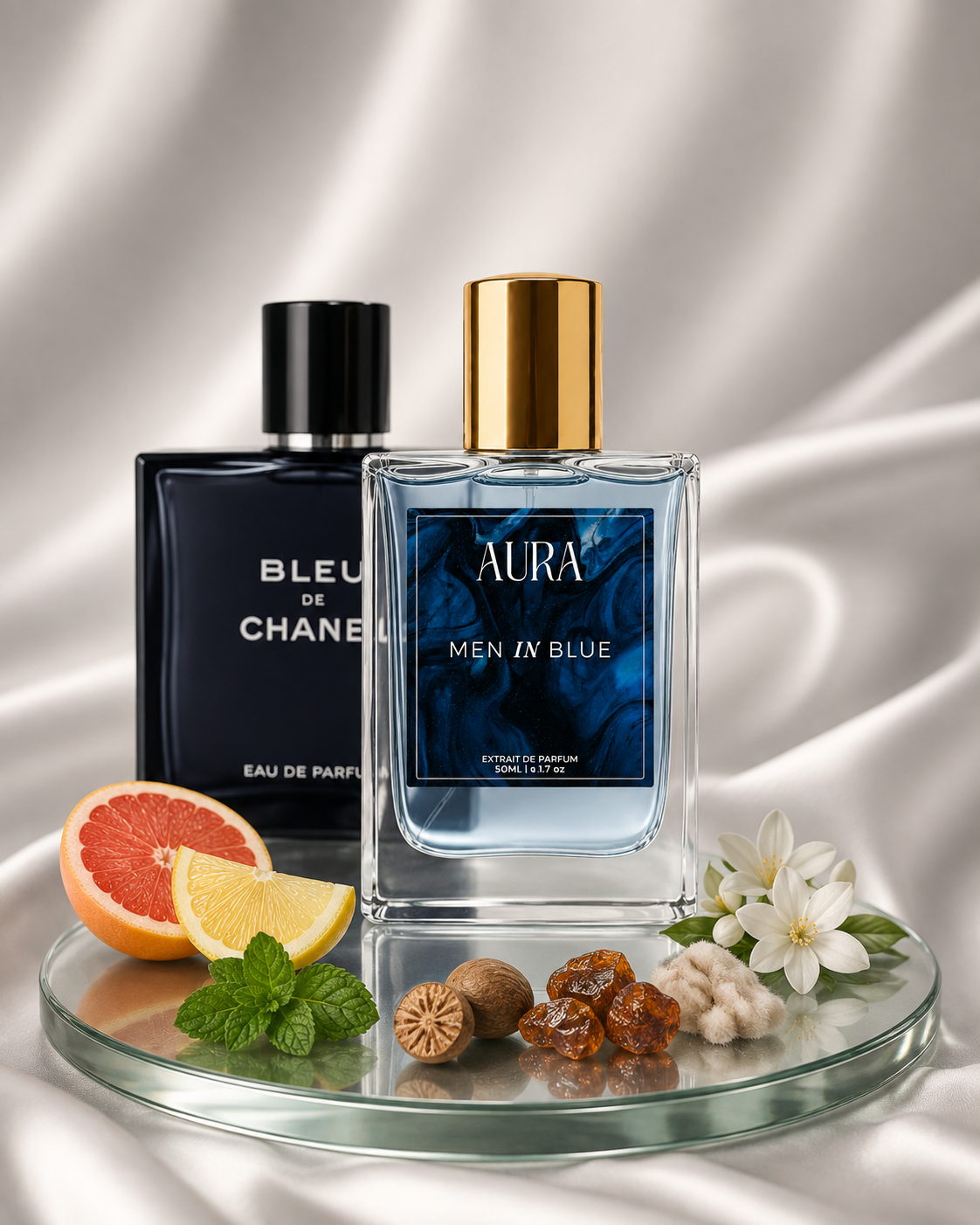 Men In Blue -  Inspired By Bleu De Chanel